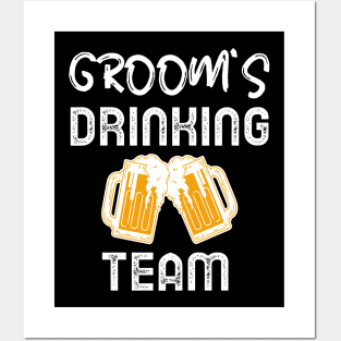 Groom's Drinking Team Posters and Art